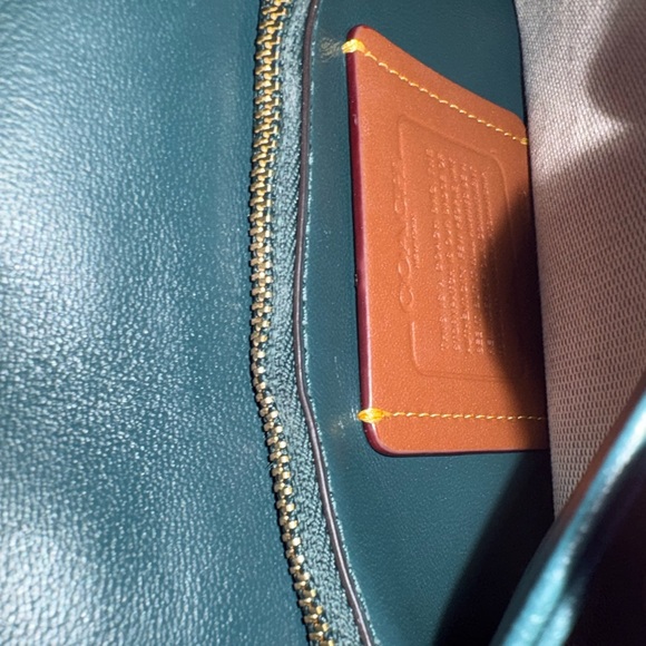 Coach Times Square Tabby in Forest Green - Picture 8 of 12